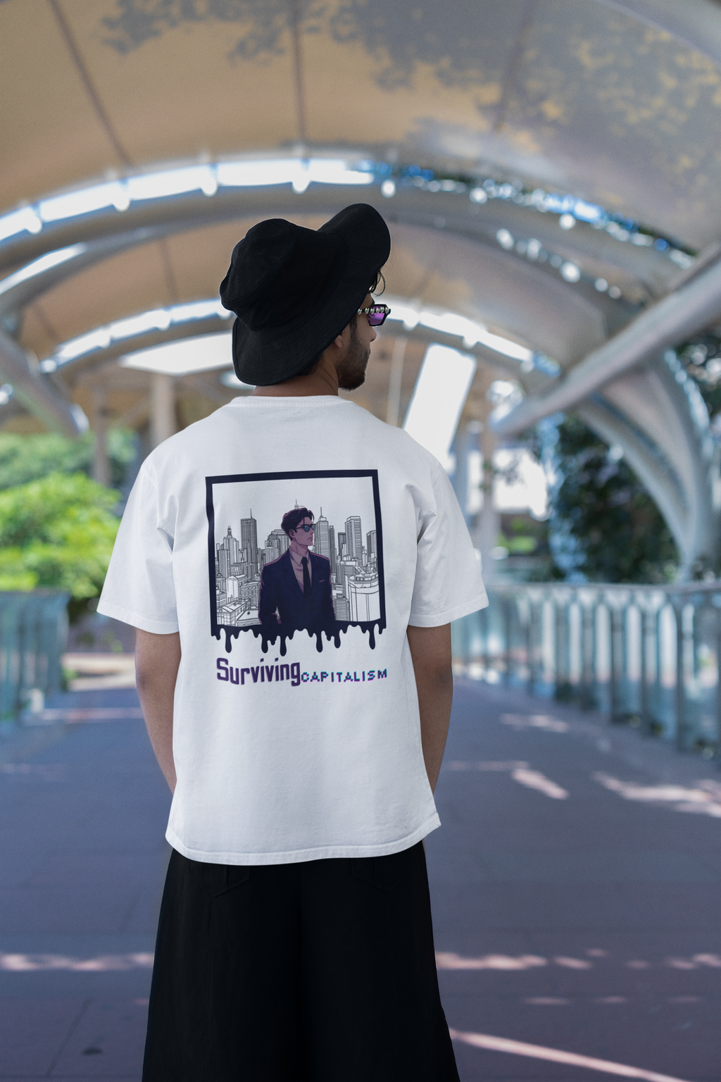Surviving Capitalism Tee