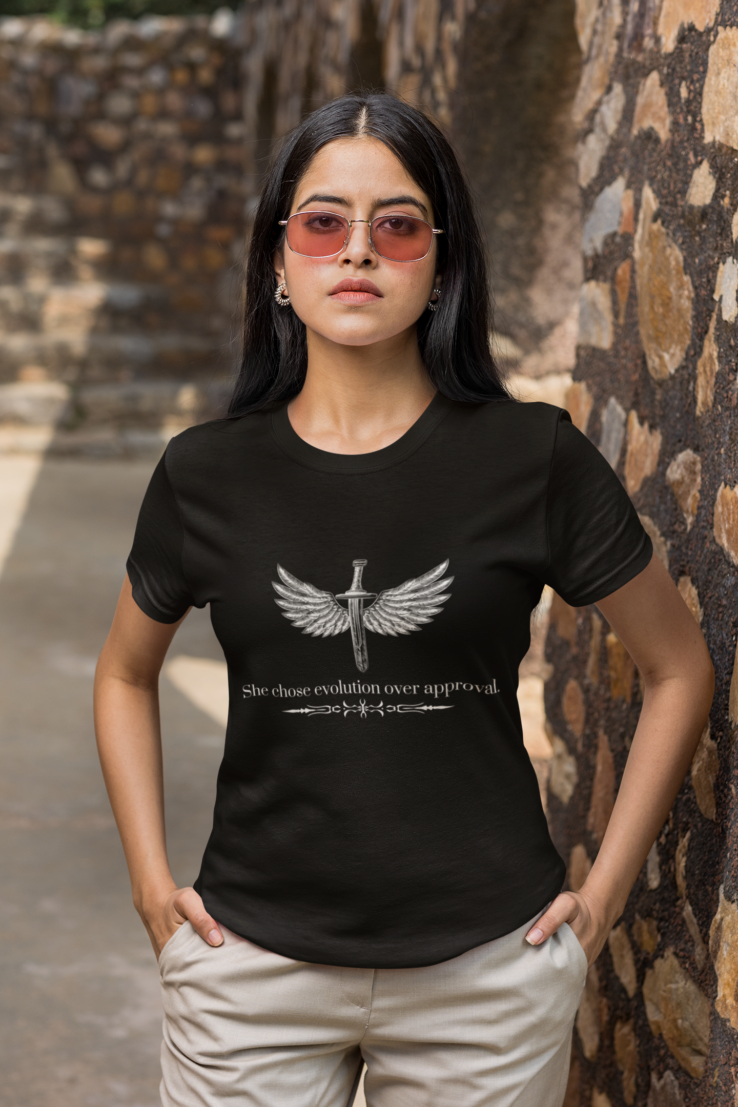 Evolution over Approval Tee