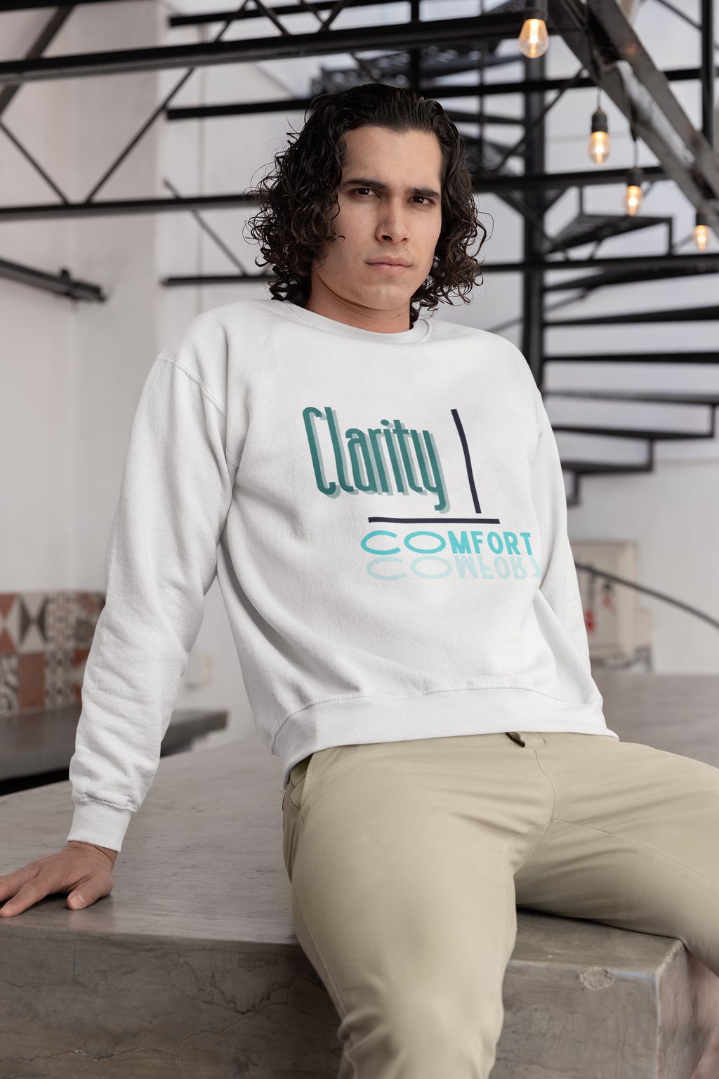 Minimal Clarity sweatshirt