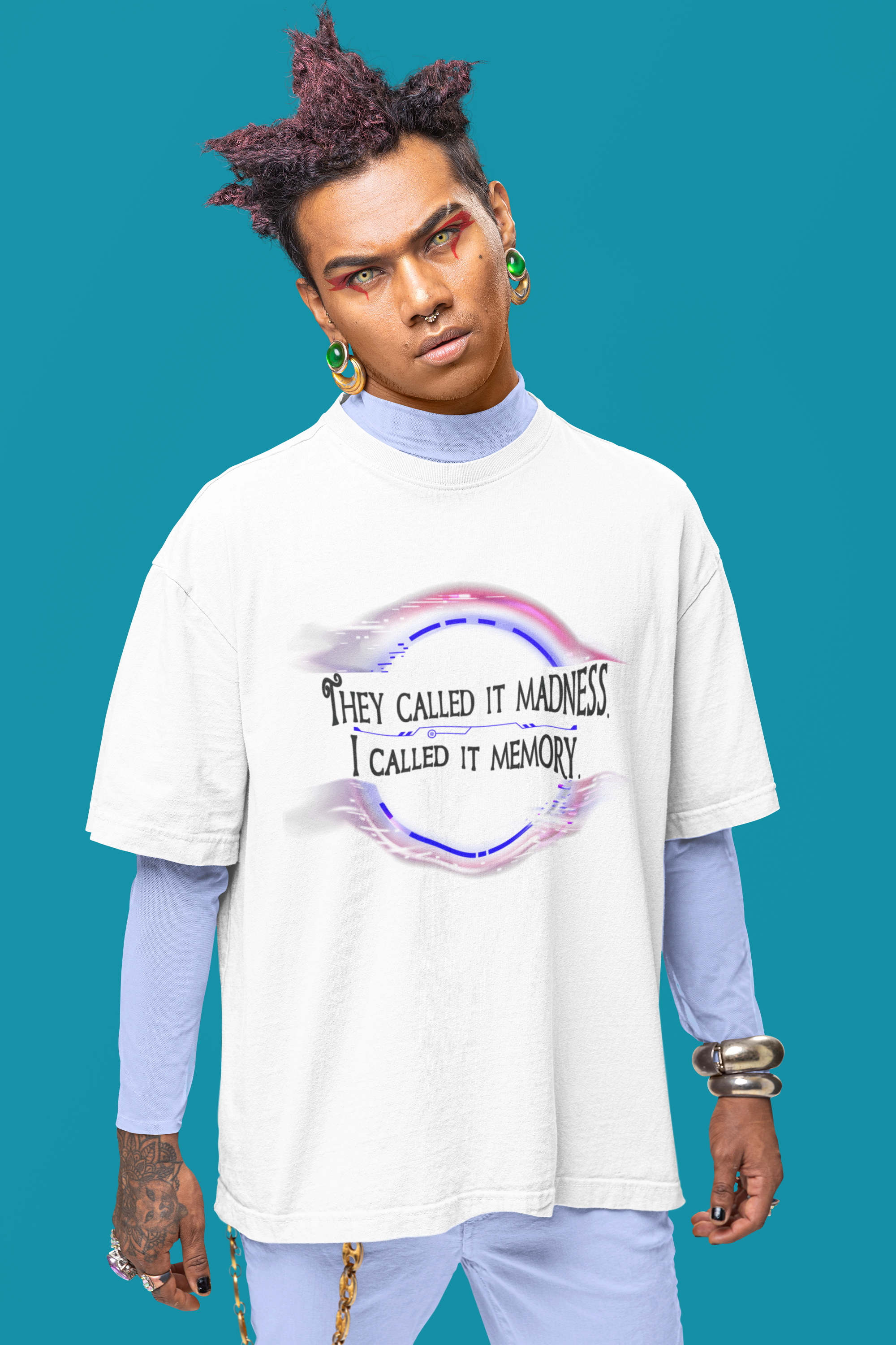 Memory over Madness Oversized Tee