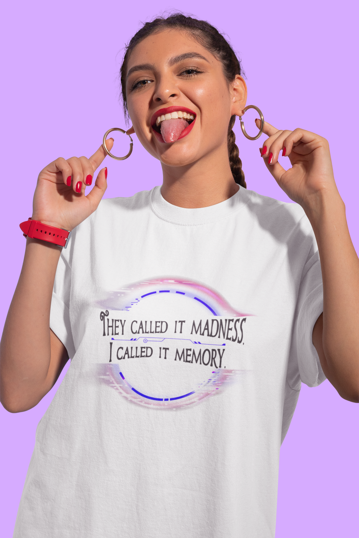 Memory over Madness Oversized Tee